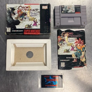 Chrono Trigger SNES Cartridge, Manual, Box NO MAP (30921680) - Picture 1 of 9