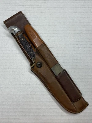 Vintage Bowhunters Knife Kit - Fred Bear Archery - Western 648 - Made In USA - Image 1 of 4