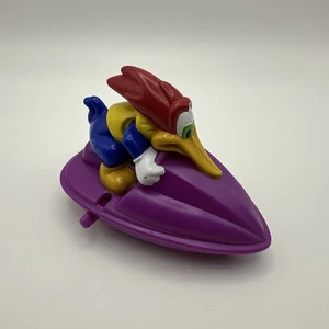 Vintage Lantz Woody Woodpecker Wind-up Jet Ski working - Picture 1 of 4