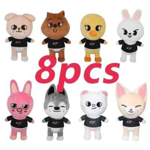 Skzoo Plush Toys 20cm Stray Kids Plush Wolf Chan Cartoon Stuffed Animal Plushies - Picture 1 of 15