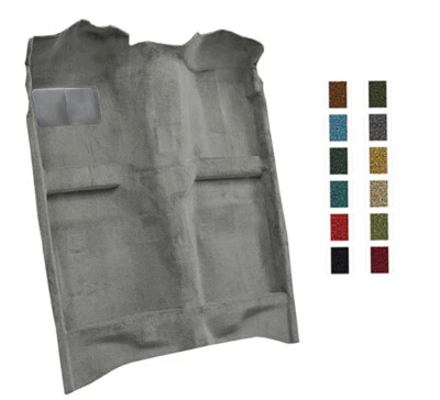 Alfombra moldeada para Ford Mustang 82-93 cupé/hatchback Cutpile para área de paso hecha en EE. UU. Foto 1 de 4