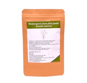 ARK PURE HERB Gotu Kola/Centella asiatica Pulver,Brahmi,Asiatische Pennywor - Bild 1 von 2