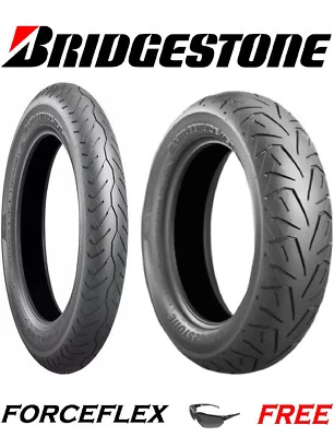 JUEGO DE NEUMÁTICOS BRIDGESTONE H50 BATTLECRUISE 100/90-19 Y 150/80-16 HARLEY SUPER GLIDE Foto 1 de 3