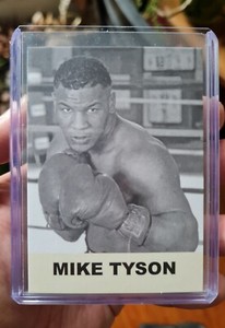 Mike Tyson 1988 Rare Baseball Card Kingdom Card  - Promo Card #47 Boxing 