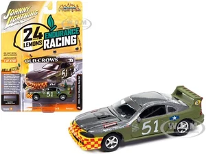 1990 FORD MUSTANG #51 24H OF LEMONS 1/64 BY JOHNNY LIGHTNING JLSF025-JLSP295 B - Picture 1 of 2