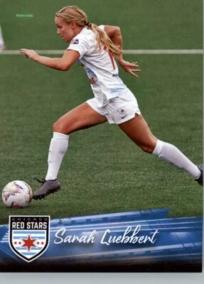 2021 Parkside NWSL  RC -  #95 Sarah Luebbert - Chicago Red Stars - Image 1 of 2