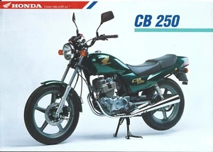 Motorcycle Brochure - Honda - CB 250 - FRENCH language (DC698) - Picture 1 of 1