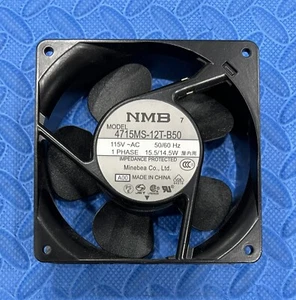 NMB AXIAL FAN #4715MS-12T-B50/B5A FOR COOLING,C-pics - Afbeelding 1 van 12