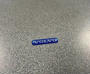 Volvo XC90 S60 V70 XC60 Adhesive Steering Wheel Logo Badge Emblem 34x9mm - Picture 1 of 9