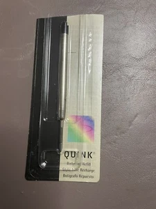 2010 PARKER Ballpoint Pen Quink Ink Flow Refill Black Ink Medium Point New - Picture 1 of 2
