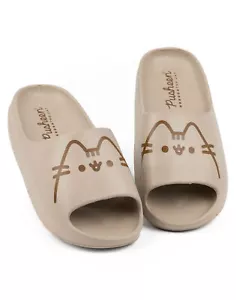 Pusheen El Gato Deslizantes Damas Mujeres Dibujos Animados Gato Verano Trajes de baño Zapatos - Imagen 1 de 9