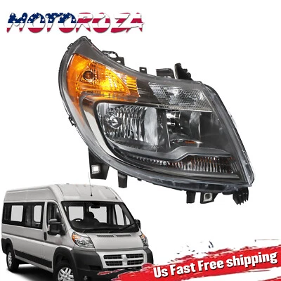 Halogen Headlight Right W/DRL For 2014-2022 RAM ProMaster 1500 2500 3500 - Image 1 of 4