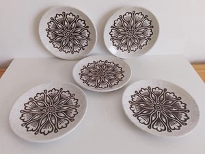 Vintage Biltons Plates X5 small, Staffordshire England, Ironstone, Retro - Picture 1 of 9