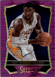 2013-14 Select Prizms Purple Indiana Pacers Basketball Card #91 Roy Hibbert /99