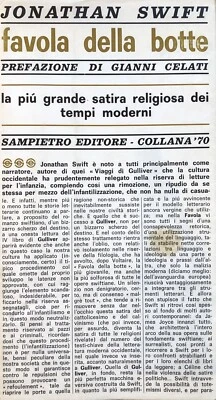 Favola della botte  - Jonathan Swift, Sampietro editore 1966 - Immagine 1 di 2