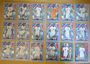 Topps Fußball Euro EM 2024 Match Attax -19 Parallel Cards Frankreich komplett - Picture 1 of 2