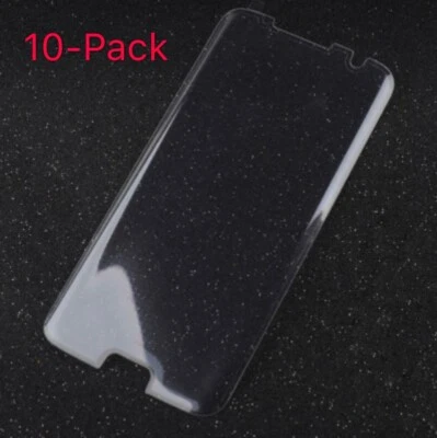 PACK de 10 fundas protectoras de pantalla de película de vidrio templado premium para iPhone Samsung Foto 1 de 4