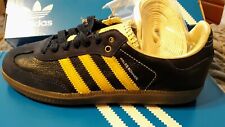Adidas Samba X Wales Bonner  Core Black-Yellow Mens Size 6.5 Womanâs 8 (S42595)