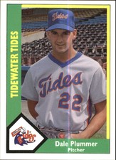 1990 Tidewater Tides CMC #9 Dale Plummer