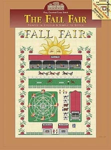 THE FALL FAIR SAMPLER - PUNTO DE CRUZ - GRAN OSO CANADÁ - Imagen 1 de 1