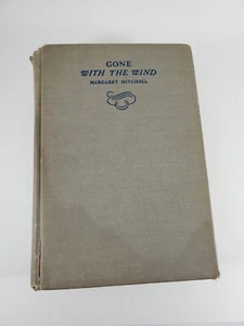 Vintage Gone With The Wind Hardover 1937 Edition Margaret Mitchell - Bild 1 von 5