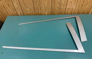 1998-2000 Volvo V70R V70 Rear Window Quarter Trim L & R Mystic Silver OEM #1031E - Picture 1 of 8