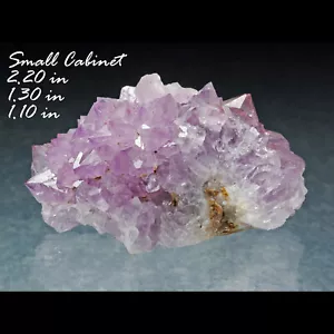 AMETHYST WITH HEMATITE INCLUSTIONS THUNDER BAY CANADA MINERALS CRYSTALS GEMS-MIN - Picture 1 of 2