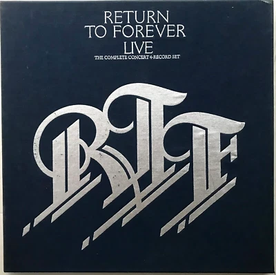 RETURN TO FOREVER "Live The Complete Concert" PROMO 1978 Columbia 4LP Box Set EX - Image 1 of 4