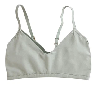 Neu Commando Butter superweicher bequemer Bralette Größe L LARGE BH in Jade 68 $  - Bild 1 von 8