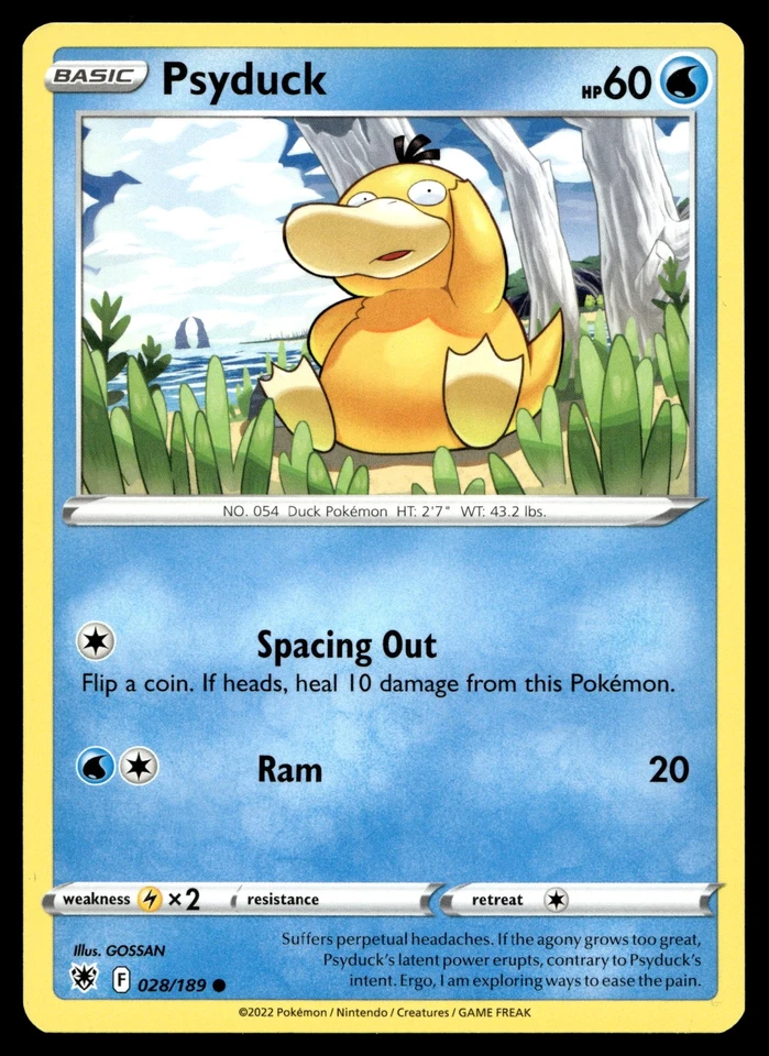 Psyduck 028/189 SWSH10: Astral Radiance - Image 1 of 2