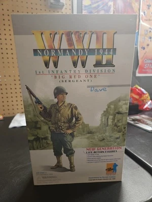 DRAGON Models 70021WWII NORMANDY DDAY BIG RED ONE GI JOE ULTIMATE SOLDIER “Dave” - Image 1 of 4