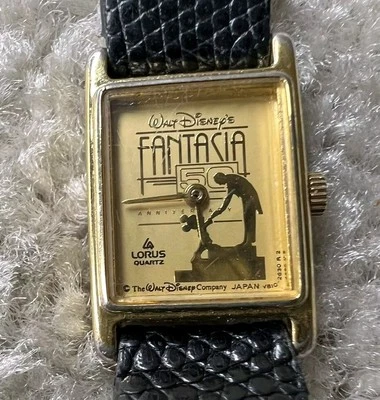 Auténtico reloj de cuarzo Lorus vintage Disney Fantasia 50 aniversario Foto 1 de 4