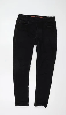LUKE Men's Black Skinny Jeans, Size S, 30W - Image 1 of 4