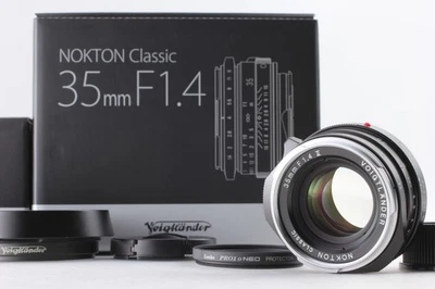 [Excelente COMO NUEVO en Caja] Voigtlander NOKTON Classic 35mm f1.4 II MC... - Imagen 1 de 4
