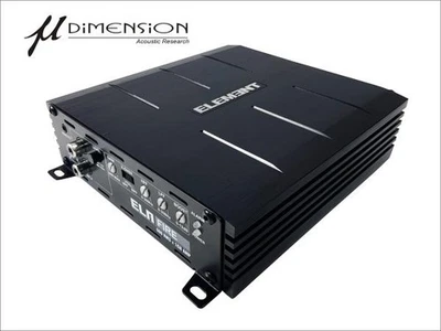 µ-Dimension ELA FIRE - 1-Kanal Digital Mono-Verstärker - 600 W - Full Range  - Bild 1 von 2