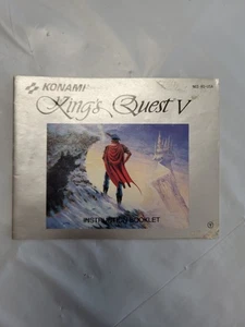 Kings quest nes Manual Only - Picture 1 of 3