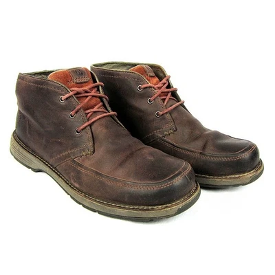 Merrell Hombres Botas de Cuero Marrón Canela Zapatos de Trabajo Punta Suave Resistente al Deslizamiento Talla 11 Foto 1 de 4