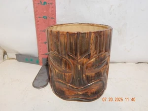 Tiki mug , paper label on bottom, Made in Japan Paul Marshall - Picture 1 of 3