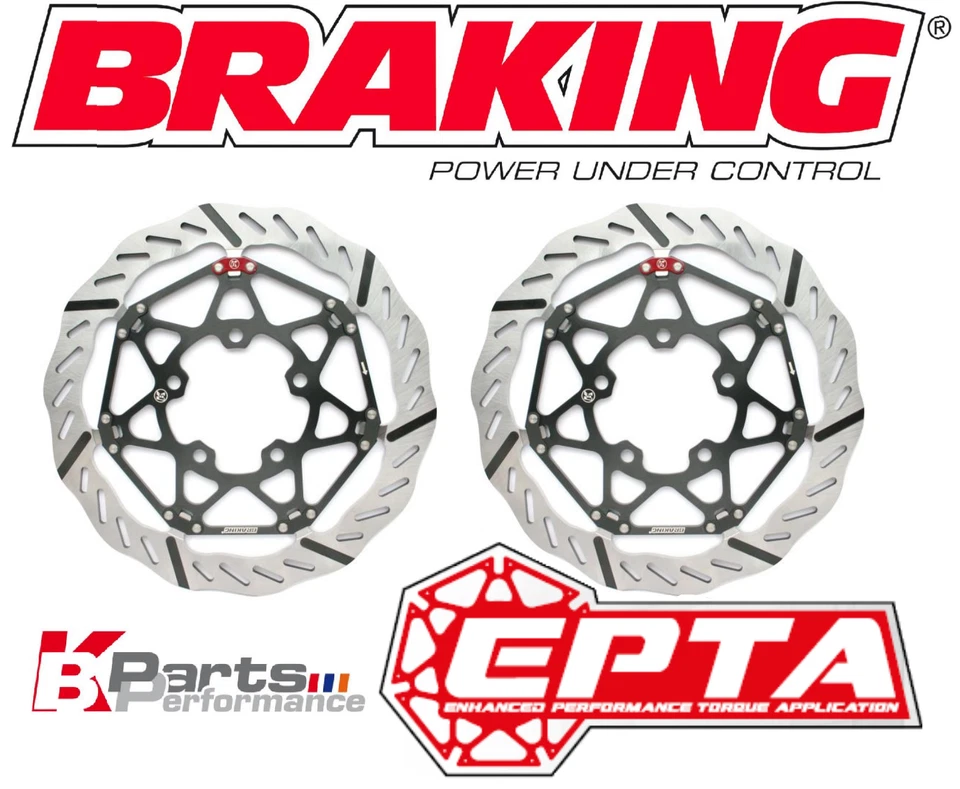 Dischi Freno Anteriori EPTA WAVE Ø320 Yamaha YZF R6 2017 2018 / FZ1 2006 - 2014 Foto 1 de 1