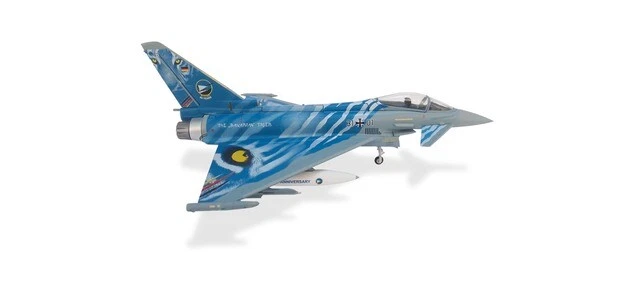 Herpa 580786 - 1/72 Luftwaffe Eurofighter - TaktLwg 74 "Tigres Bavarois" - 60e - Image 1 of 1