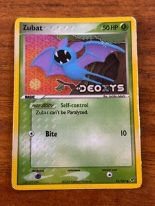 Zubat - Deoxys - Pokemon TCG - 83/107 - Imagen 1 de 3