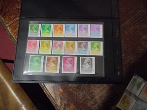 HONG KONG QEII DEFINITIVE SET TO $50 SG.600-615 fresh UM in print date 1990 - Picture 1 of 2