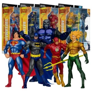 Juego de 4 figuras Darkseid DC Multiverse Mcfarlane Toys Liga de la Justicia Task Force - Imagen 1 de 6