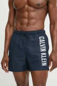 Costume Pantaloncino medio Boxer da bagno per uomo Calvin Klein blu navy - Foto 1 di 4