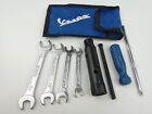 Vespa Tool Kit Bag, Glove Box, Wheel Spanner, Screwdriver, Spanners from 7-14mm