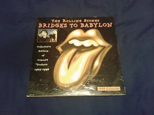 The Rolling Stones Bridges to Babylon Collectors Edition 1999 Calendar - Picture 1 of 2
