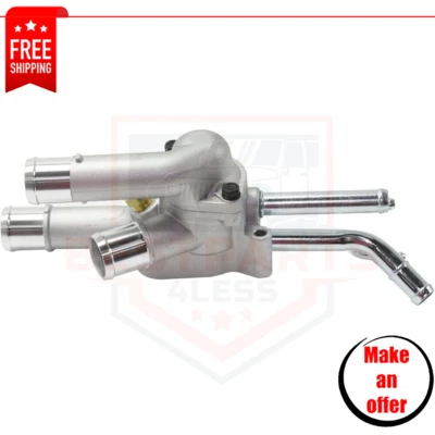 New Thermostat Housing 2560023640 for 2003-2005 Hyundai Elantra GLS, GT - Image 1 of 4