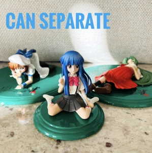[Higurashi When They Cry] Rena Ryugu & Rika Furude & Mion Mahjong Figure x3 - Picture 1 of 12