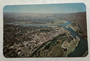 Aerial View Of Main Business Section Lewiston, Idaho. Postcard (S1) - Picture 1 of 2