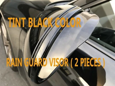 NEW SIDE MIRROR RAIN SNOW GUARD VENT SHADE DEFLECTOR VISOR Tint bimmer01-08 - Image 1 of 3